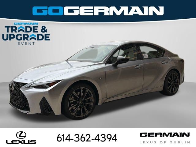 Silver 2025 Lexus IS 350 F Sport 3 AWD Sedan Automatic