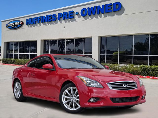 Vibrant Red 2013 INFINITI G37 Journey Coupe RWD Coupe Rear-Wheel Drive 7-Speed Automatic