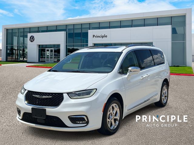 Bright White Clearcoat 2021 Chrysler Pacifica Minivan All-Wheel Drive 9-Speed Automatic