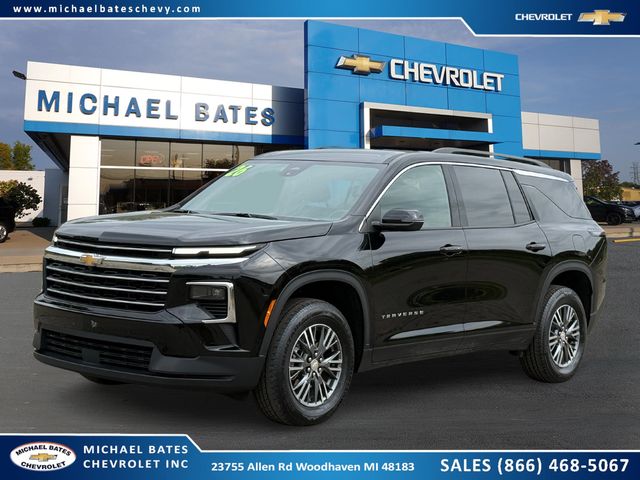 Black Metallic 2026 Chevrolet Traverse SUV / Crossover Four-Wheel Drive 8-Speed Automatic