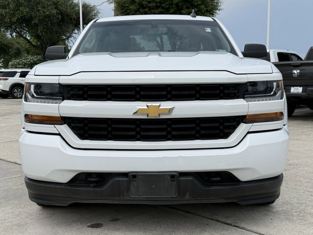 2018 Chevrolet Silverado 1500 Custom White at AutoSavvy Houston Southwest