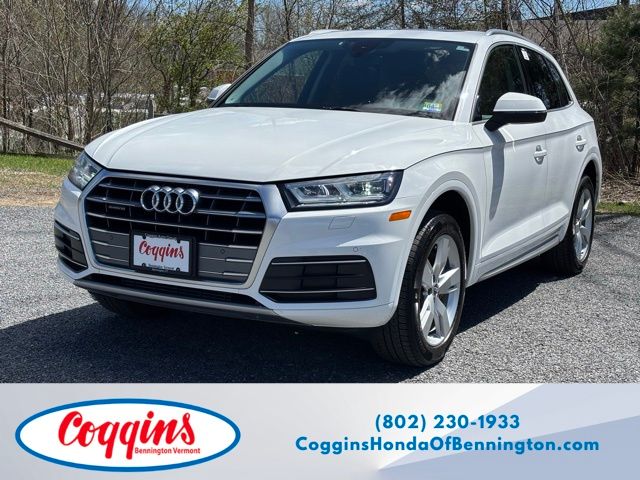 Ibis White 2019 Audi Q5 quattro Premium Plus 45 TFSI SUV / Crossover All-Wheel Drive 7-Speed Automatic