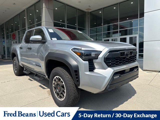 Celestial Silver Metallic 2025 Toyota Tacoma Pickup Truck Four-Wheel Drive 8-Speed Automatic