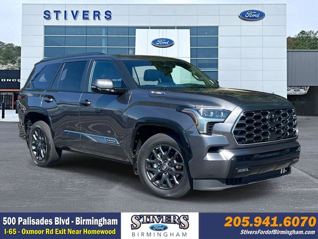 Magnetic Gray Metallic 2025 Toyota Sequoia SUV / Crossover Four-Wheel Drive Automatic