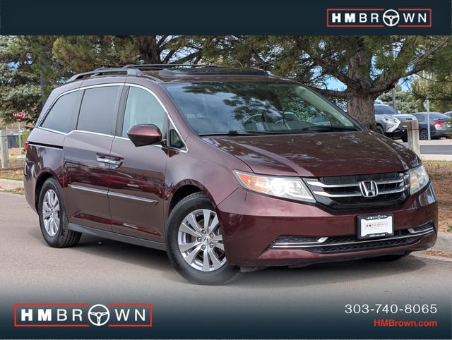 2015 Honda Odyssey EX-L FWD Minivan Front-Wheel Drive 6-Speed Automatic