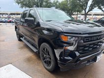 2023 Chevrolet Silverado 1500 Custom Black at Monument Chevrolet