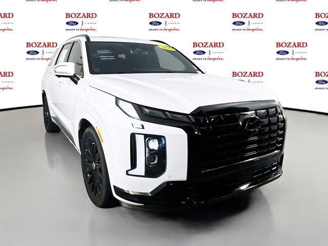 2024 Hyper White Hyundai Palisade Calligraphy Night Edition SUV