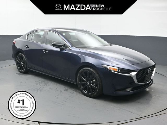 Deep Crystal Blue Mica 2024 Mazda MAZDA3 2.5 S Select Sport FWD Sedan Front-Wheel Drive 6-Speed Automatic