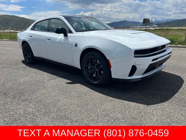 Bright White Clearcoat 2026 Dodge Charger Sedan All-Wheel Drive 8-Speed Automatic