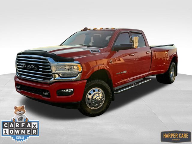 Flame Red Clearcoat 2021 RAM 3500 Pickup Truck Four-Wheel Drive 6-Speed Automatic
