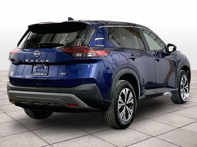 2023 Nissan Rogue SV Blue at Subaru and VW of Moon Township