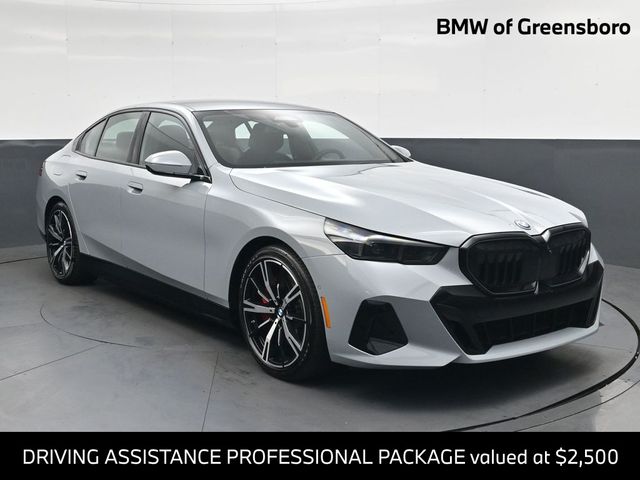 Gray (Brooklyn Grey Metallic) 2026 BMW 5 Series Sedan All-Wheel Drive 8-Speed Automatic