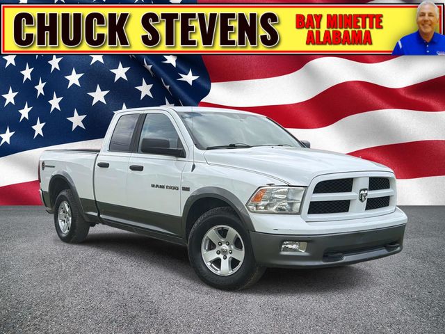 Bright White Clearcoat 2011 RAM 1500 Pickup Truck 4X2 5-Speed Automatic