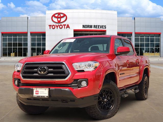 Barcelona Red Metallic 2022 Toyota Tacoma Pickup Truck Four-Wheel Drive 6-Speed Automatic