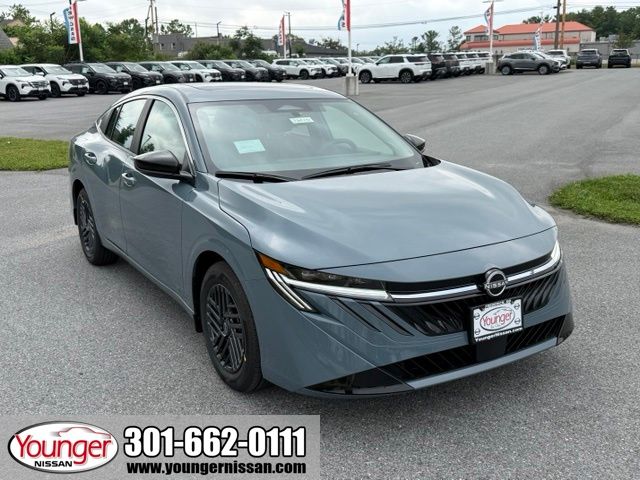 Atlantic Gray Metallic 2026 Nissan Sentra Sedan Front-Wheel Drive Continuously Variable Transmission