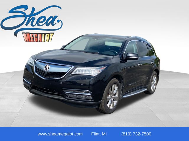 Black 2014 Acura MDX SH-AWD with Advance and Entertainment Package SUV / Crossover All-Wheel Drive 6-Speed Automatic