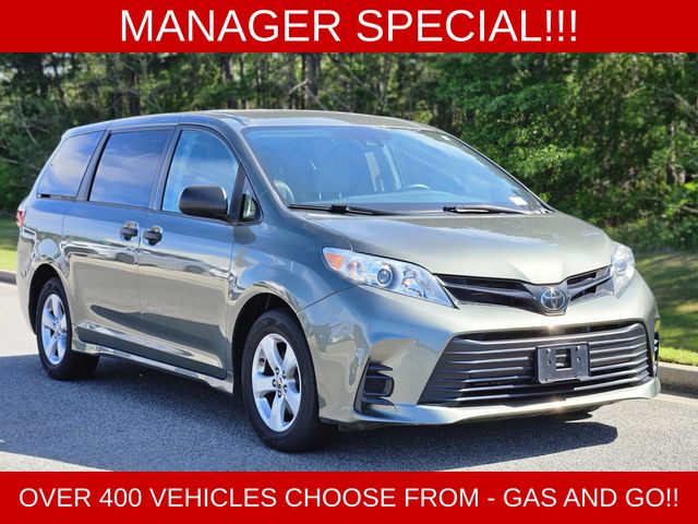 Jade Metallic 2020 Toyota Sienna L 7-Passenger FWD Minivan Front-Wheel Drive 8-Speed Automatic