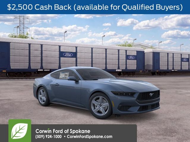 Vapor Blue 2026 Ford Mustang Coupe Rear-Wheel Drive Automatic