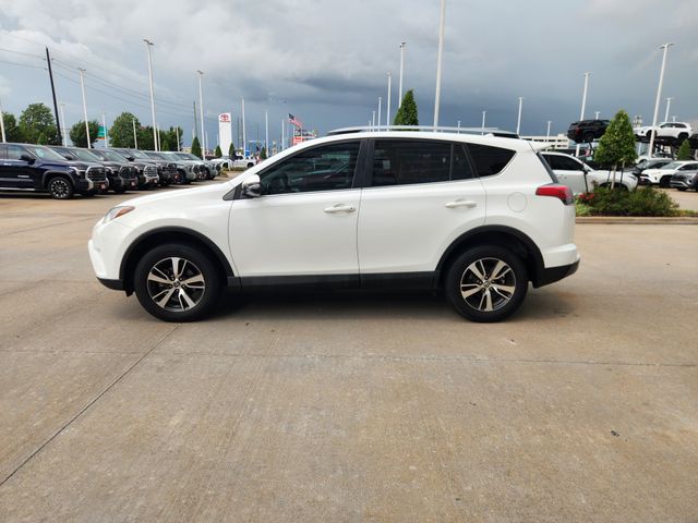 2018 Toyota RAV4 XLE White at Durrett Motor Company