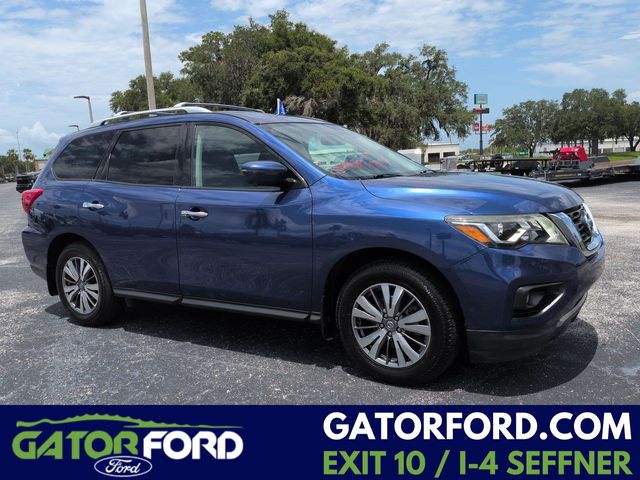 Caspian Blue Metallic 2020 Nissan Pathfinder SUV / Crossover Front-Wheel Drive Continuously Variable Transmission