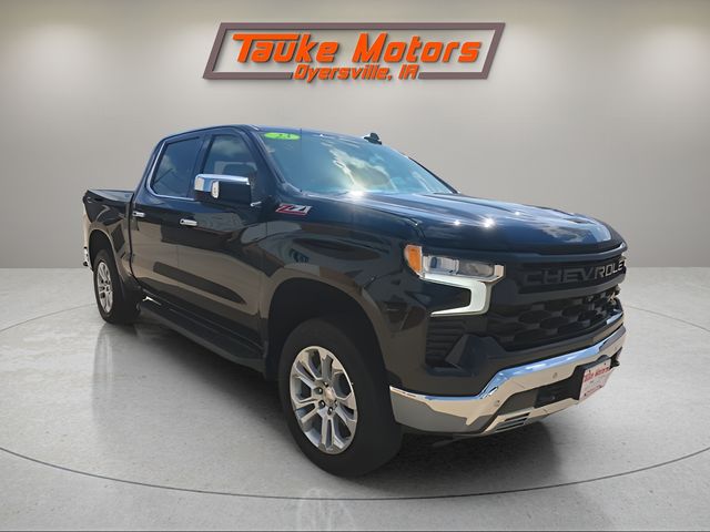 Black 2023 Chevrolet Silverado 1500 Pickup Truck Four-Wheel Drive Automatic