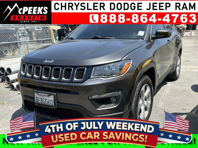 Gray (Granite Crystal Metallic Clearcoat) 2018 Jeep Compass SUV / Crossover Front-Wheel Drive 6-Speed Automatic