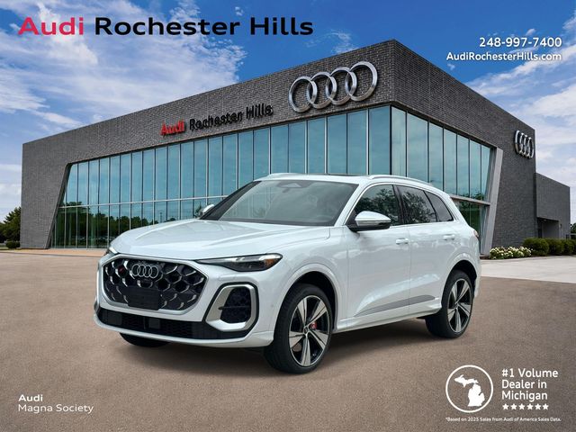 Glacier White 2026 Audi SQ5 SUV / Crossover All-Wheel Drive 7-Speed Automatic