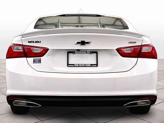 2022 Chevrolet Malibu RS White at Klick Lewis Buick Chevrolet