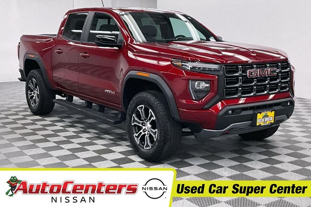 Volcanic Red Tintcoat 2024 GMC Canyon Pickup Truck Four-Wheel Drive 8-Speed Automatic