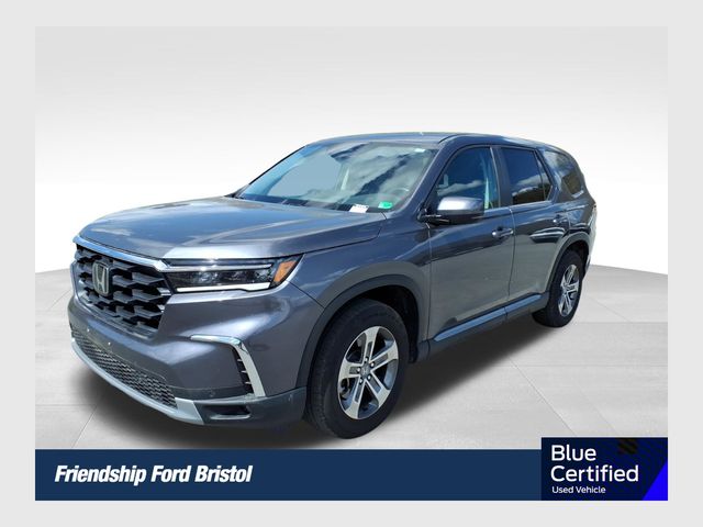 Gray 2025 Honda Pilot EX-L AWD SUV / Crossover All-Wheel Drive Automatic