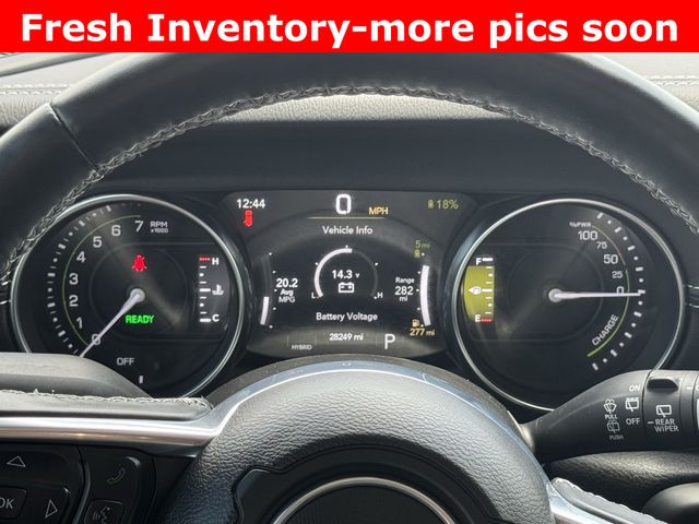 2023 Jeep Wrangler Sahara 4xe White at Emmons Autoplex