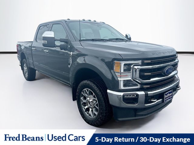 Lithium Gray Metallic 2021 Ford F-350 Super Duty Pickup Truck Four-Wheel Drive Automatic