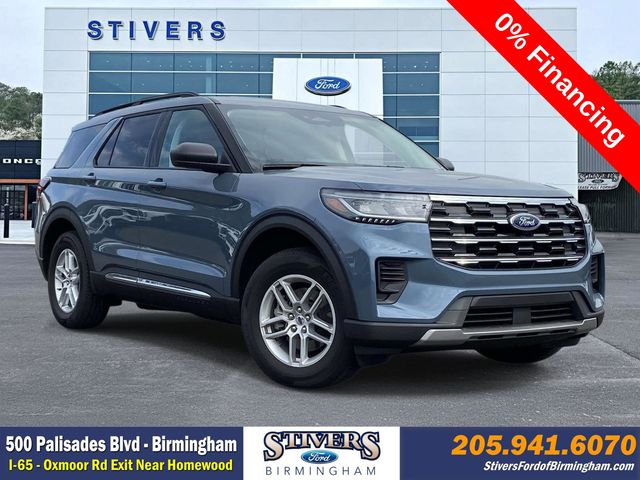 Vapor Blue 2026 Ford Explorer SUV / Crossover Rear-Wheel Drive Automatic