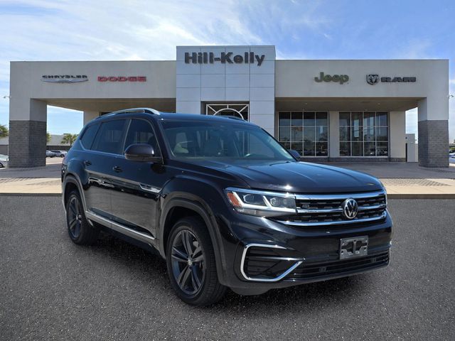 Black 2022 Volkswagen Atlas V6 SEL R-Line 4Motion SUV / Crossover All-Wheel Drive 8-Speed Automatic