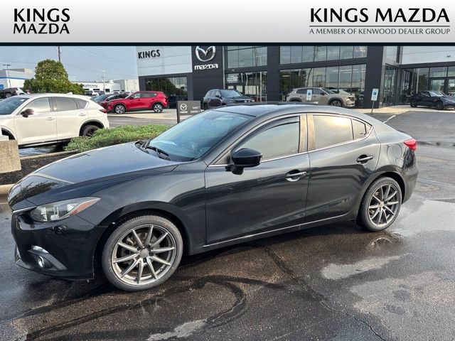 Jet Black Mica 2016 Mazda MAZDA3 Sedan Front-Wheel Drive 6-Speed Automatic