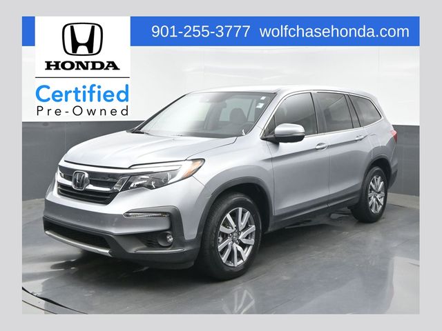 Lunar Silver Metallic 2019 Honda Pilot SUV / Crossover Front-Wheel Drive 6-Speed Automatic