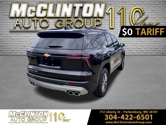 2025 Mosaic Black Metallic Chevrolet Traverse LT AWD SUV
