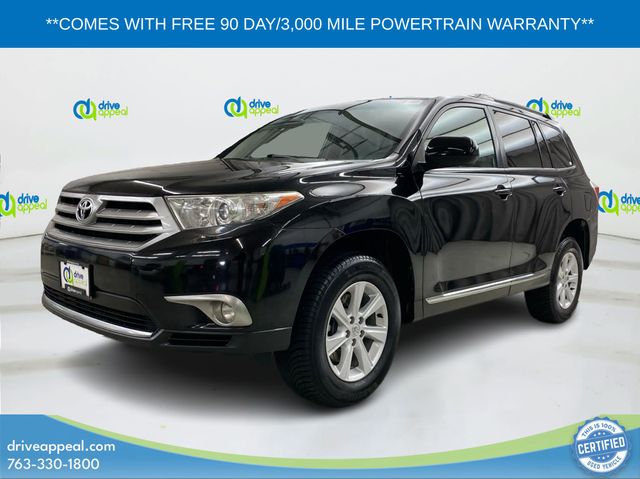 Black 2013 Toyota Highlander V6 AWD SUV / Crossover 5-Speed Automatic Overdrive