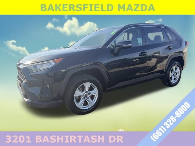 Black 2019 Toyota RAV4 XLE FWD SUV / Crossover Front-Wheel Drive 8-Speed Automatic