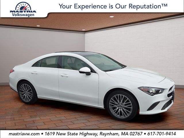 White 2020 Mercedes-Benz CLA Coupe All-Wheel Drive 7-Speed Automatic