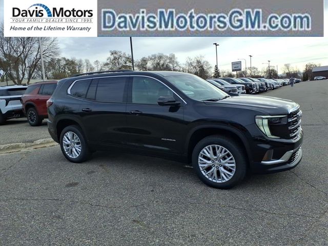 Black (Ebony Twilight Metallic) 2026 GMC Acadia SUV / Crossover Four-Wheel Drive 8-Speed Automatic