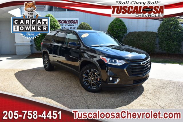 Black Metallic 2020 Chevrolet Traverse SUV / Crossover Four-Wheel Drive 9-Speed Automatic