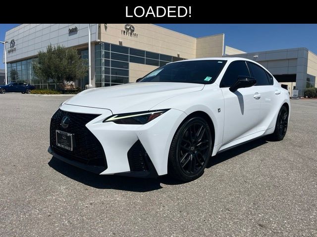 Ultra White 2024 Lexus IS Sedan Rear-Wheel Drive 8-Speed Automatic