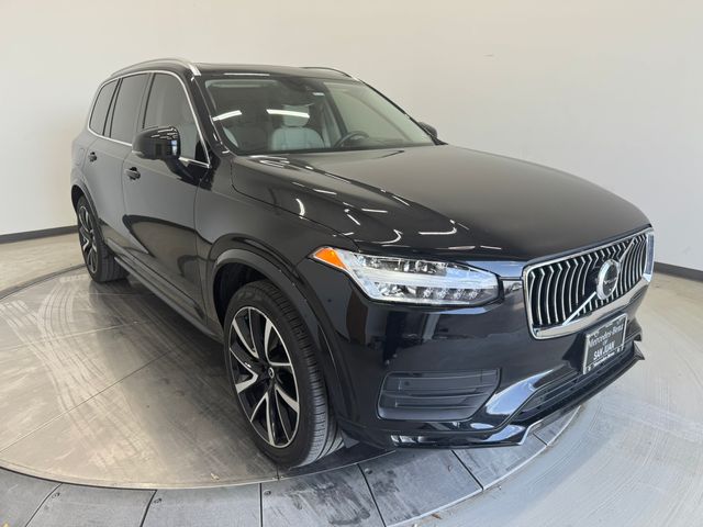 Onyx Black Metallic 2022 Volvo XC90 T6 Momentum 7-Passenger AWD SUV / Crossover All-Wheel Drive Automatic