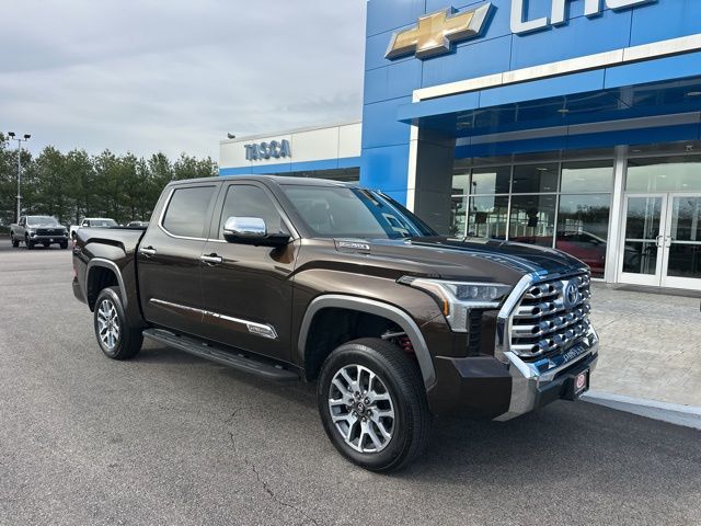 Smoked Mesquite 2025 Toyota Tundra Hybrid 1794 Edition HV CrewMax Cab 4WD Pickup Truck Four-Wheel Drive Automatic