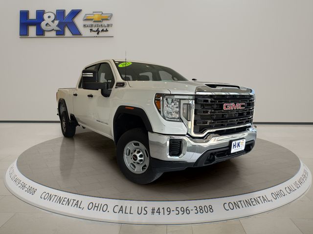 White 2020 GMC Sierra 2500HD Base Crew Cab 4WD Pickup Truck Four-Wheel Drive 6-Speed Automatic