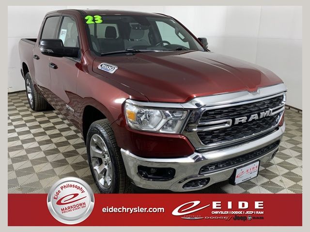 Delmonico Red Pearlcoat 2023 RAM 1500 Pickup Truck Four-Wheel Drive 8-Speed Automatic