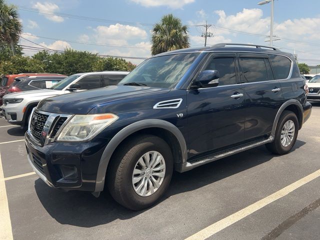 2018 Hermosa Blue Nissan Armada SV RWD SUV