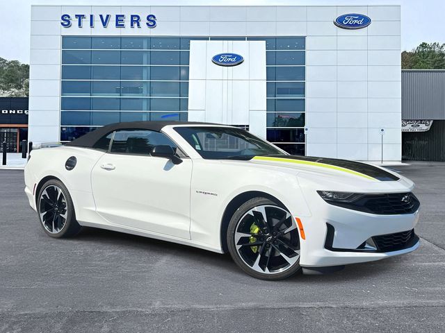 Summit White 2023 Chevrolet Camaro Convertible Rear-Wheel Drive 8-Speed Automatic