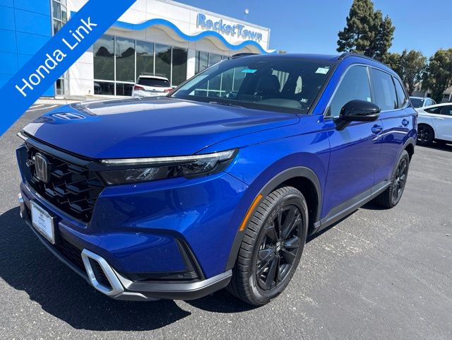 Still Night Pearl 2023 Honda CR-V Hybrid SUV / Crossover All-Wheel Drive Continuously Variable Transmission